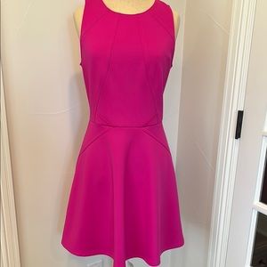 Ted Baker Pink Sleeveless Fit and Flare Cocktail Dress